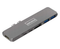Zenwire Hub 7w1 USB-C HDMI 4K SD Thunderbolt 3.0 Macbook - 1604638 - zdjęcie 1